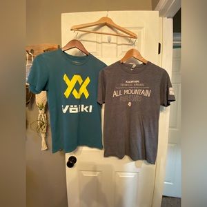 Mtn biking t-shirts- 2 shirts
